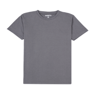 Dark Grey Regular Basic T-Shirt