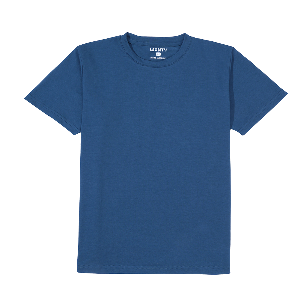 Petroleum  Regular Basic T-Shirt