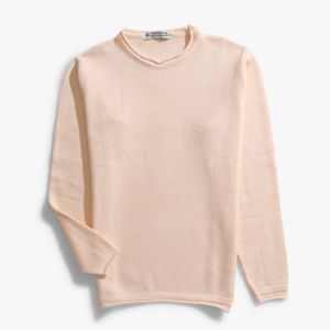 Beige Basic Knitwear Pullover W215