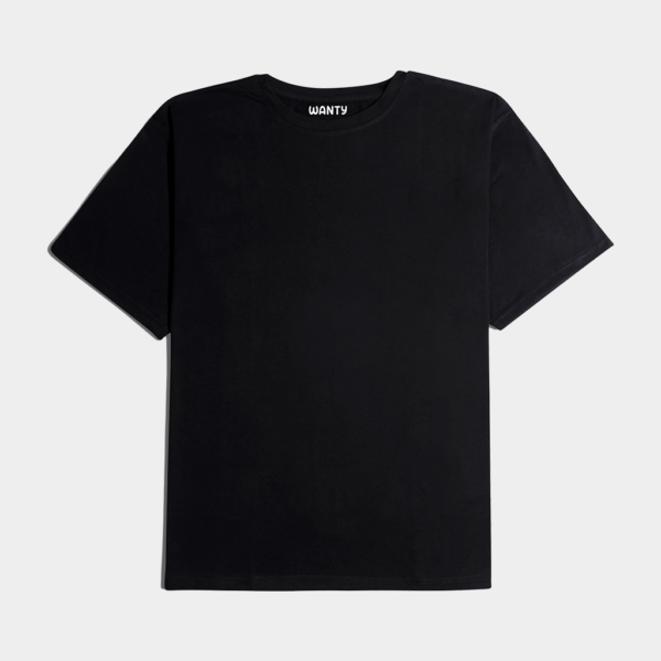 Black Regular Basic T-Shirt