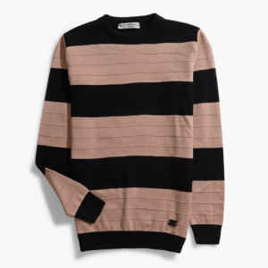 Brown Knitwear Pullover W210
