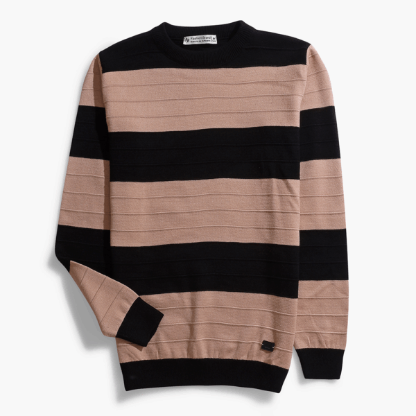 Brown Knitwear Pullover W210