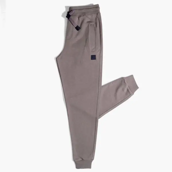 Espresso Basic Sweatpants Rib Cuffs