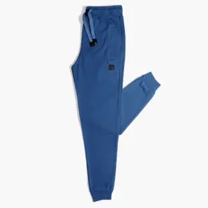 Petroleum Basic Sweatpants Rib Cuffs