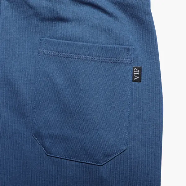 Petroleum Basic Sweatpants Rib Cuffs - Image 3