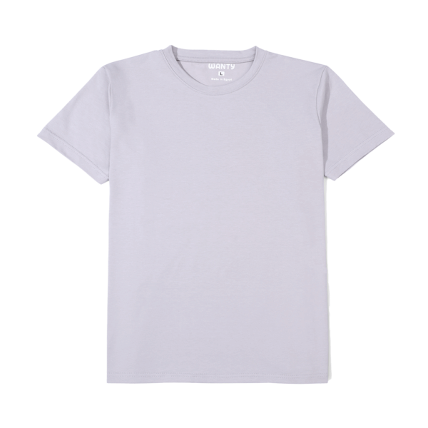Silver Regular Basic T-Shirt